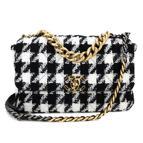 chanel tweed bag white|Chanel tweed bag 2022.